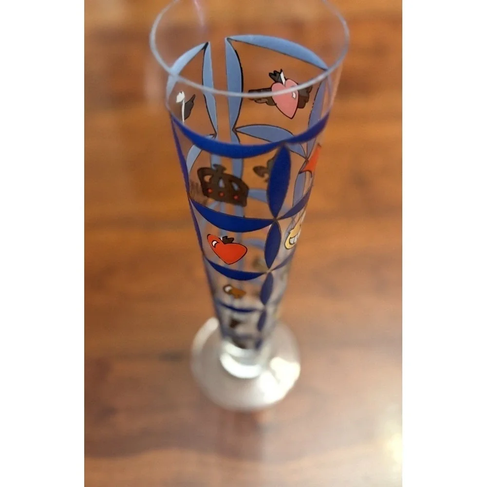 Rare Vintage Markus Binz, Ritzenhoff Tall Drinking‎ Glass